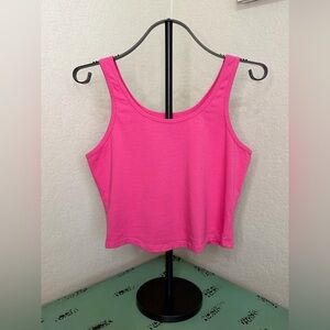 SO Bright Pink Women's Crop Top
